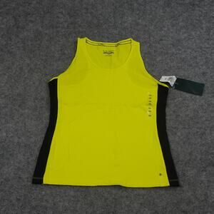 Ralph Lauren Active Tank Top Womens Petite Medium Athleisure Running Yellow M